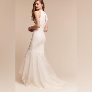 NWT BHLDN Anthropologie Theia Couture Elle Gown Mermaid Wedding Dress